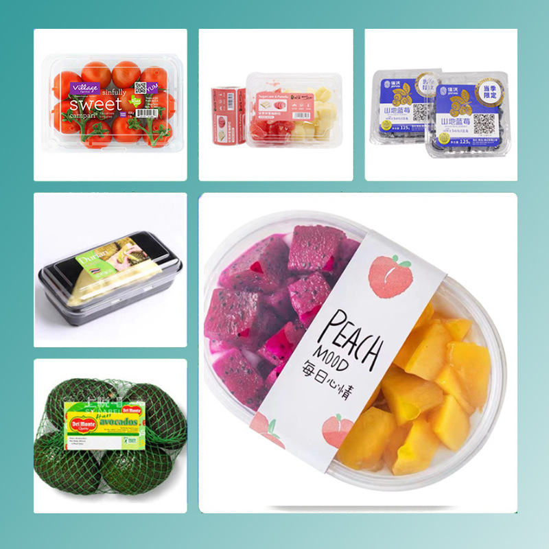 Rollo de etiquetas adhesivas personalizadas en PVC o papel sintético con impresión a color y logotipo