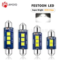 3535 3SMD 31mm 36mm фонарь внутренний фонарь дверной фонарь автомобильный номерной фонарь багажник светильник
