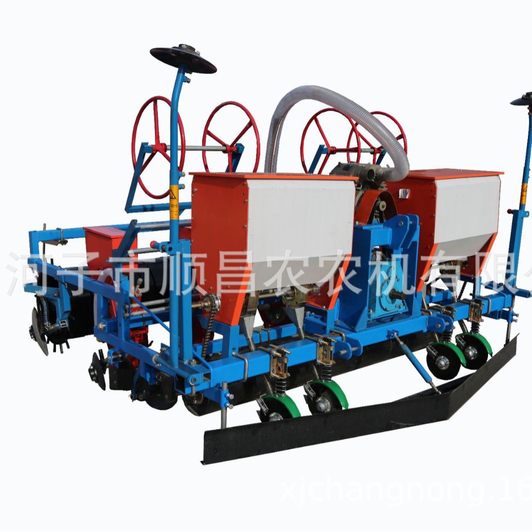 气吸式南瓜葫芦食葵精量施肥铺膜播种机