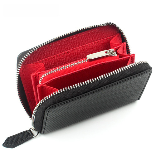Bestselling Cross-border 2024 New Amazon Women's Short Wallet Grass Pattern Men's Zipper Coin Purse Wallet