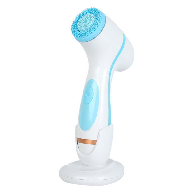 Cross-border New Electric Facial Wash Rechargeable Household Multifunctional Waterproof Massage Beauty Instrument Portable Facial Cleanser