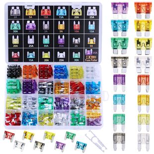 Winlyn 272Pcs - Car Blade Fuse Combo Kit, Automotive Fuse - Standard & Fuzzy