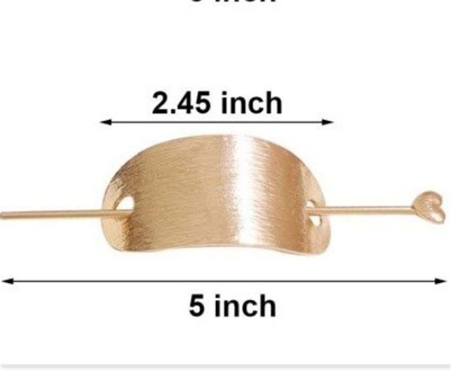 Estilo coreano aleación clip tocado exquisita horquilla de metal europeo y americano simple flecha perla horquilla rizador de pelo