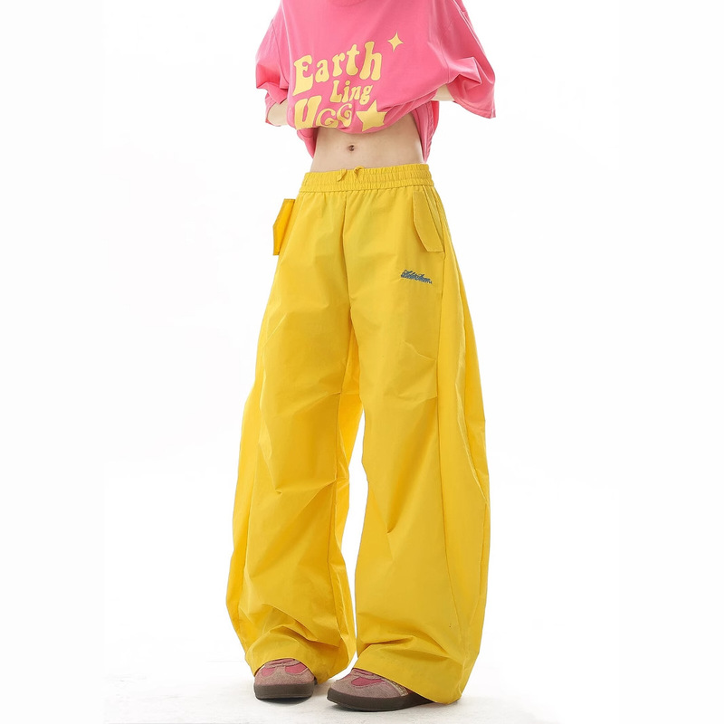 Dopamine Summer Dance Pants for Men and Women, Outdoor Hiking Pants, American Street Dance Casual Pants, Paratrooper Pants, Waterproof Sports Pants Dopamine Summer Dance Pants for Men and Women, Outdoor Hiking Pants, American Street Dance Casual Pants, Paratrooper Pants, Waterproof Sports Pants