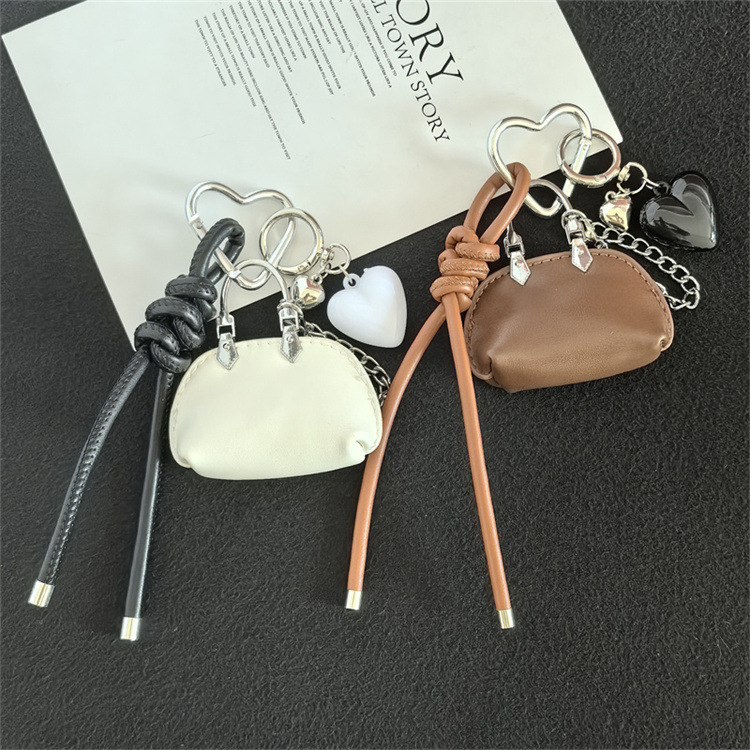 Plating Design Retro Style 1 Piece All Seasons Pu Leather Bag Bag Pendant