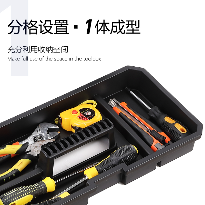 Caja de herramientas de reparación de hardware ALUBOX con bloqueo de contraseña Película para automóvil Caja de almacenamiento de herramientas de belleza Caja de almacenamiento de doble capa