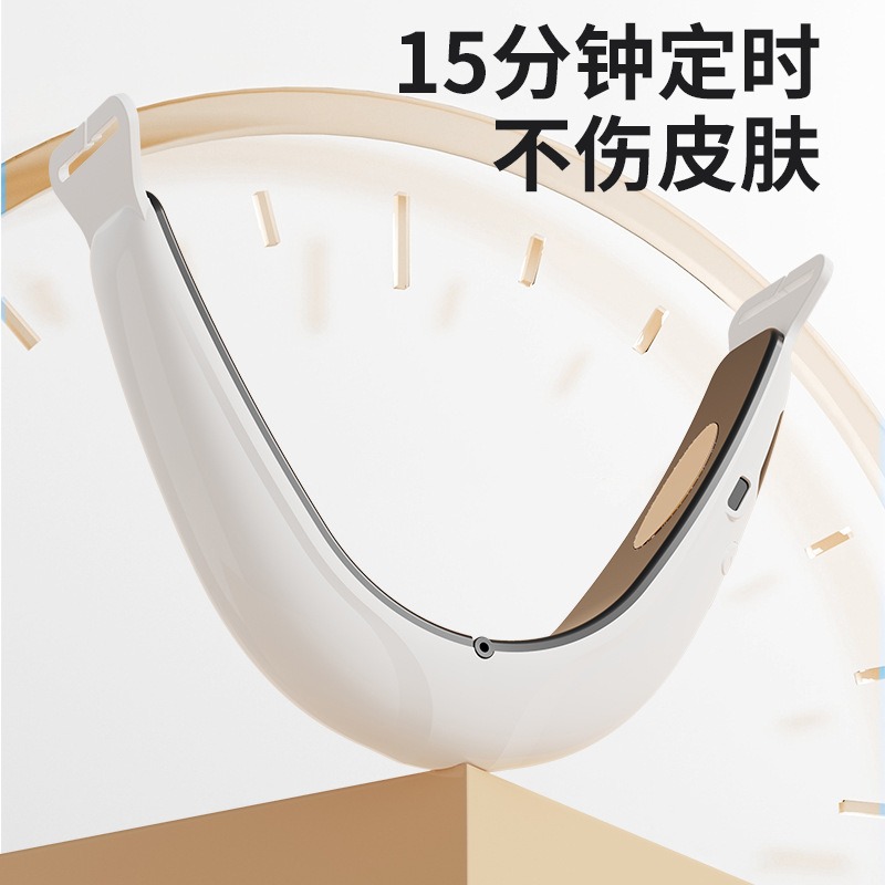 Nuevo instrumento transfronterizo en forma de V masaje inteligente pulso EMS micro corriente masaje facial moldeo aparato de belleza facial