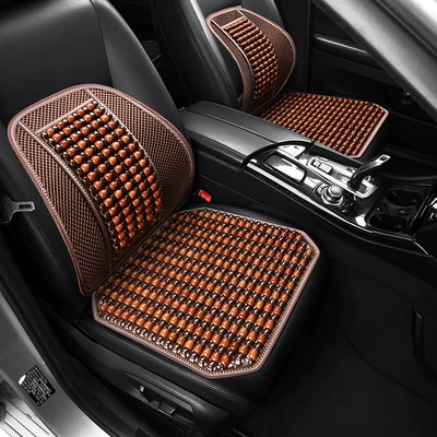 summer wooden beads cooling mat single: Cool pad