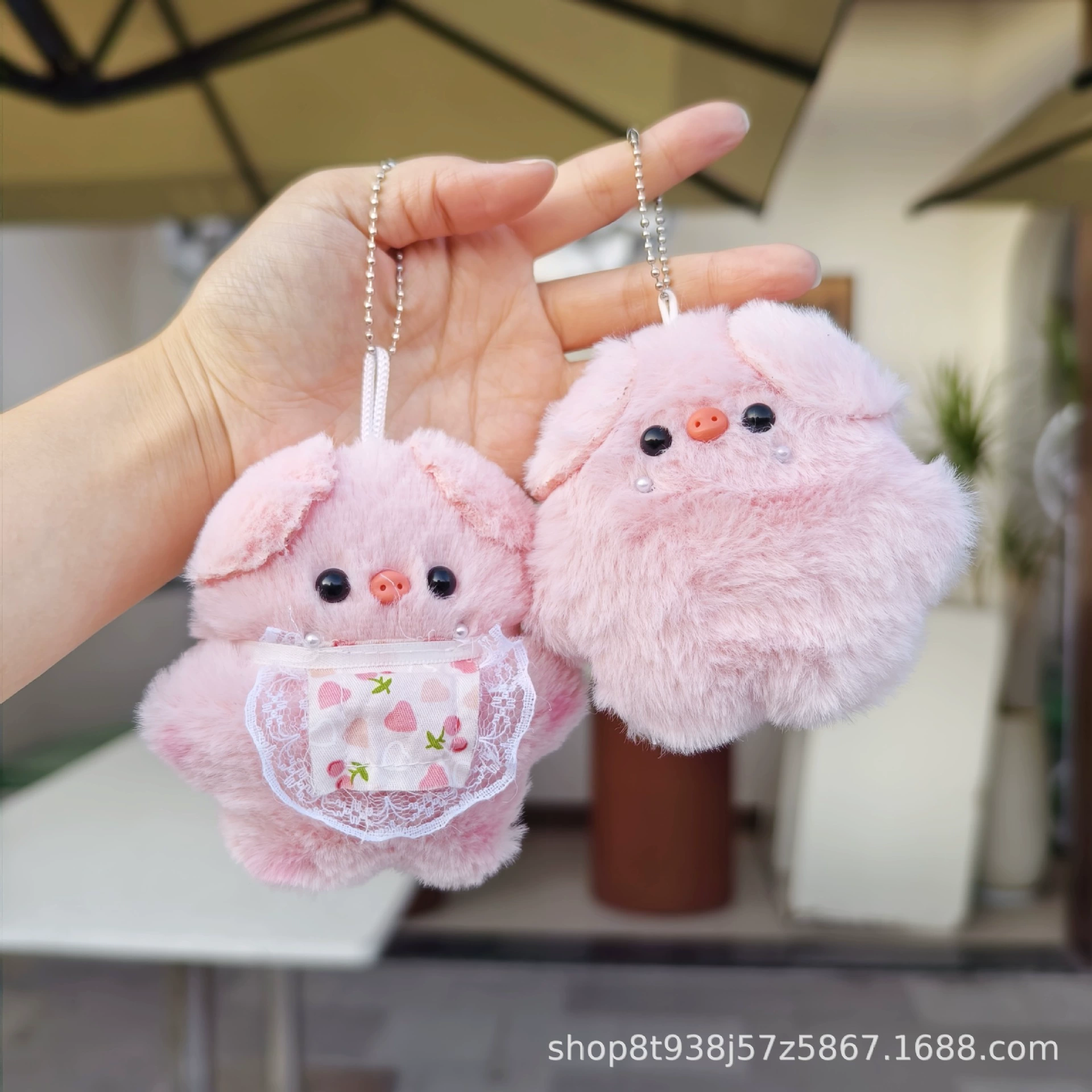 Plush pendant, bib, sunglasses, doll, keychain