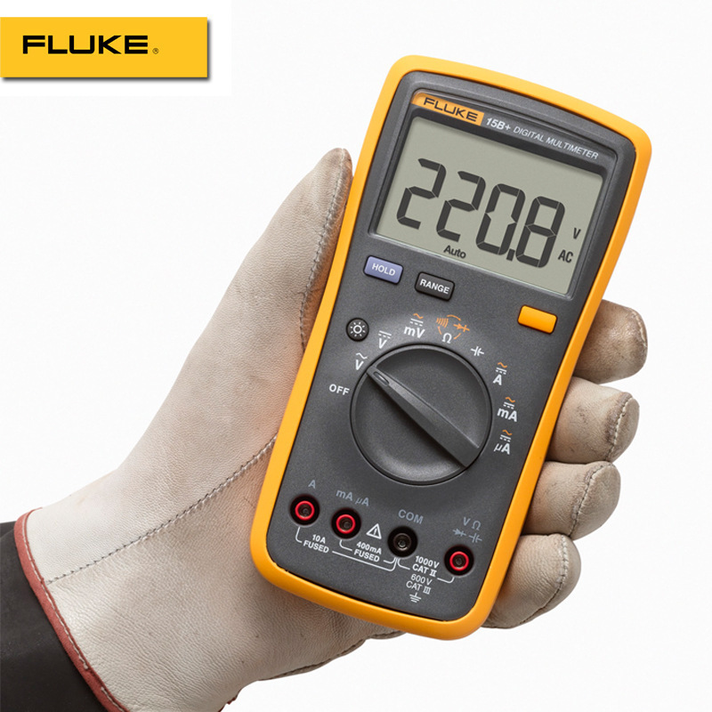 福禄克Fluke数字万用表F15B+/12E+/17B+/18B+/101KIT/106/107数显
