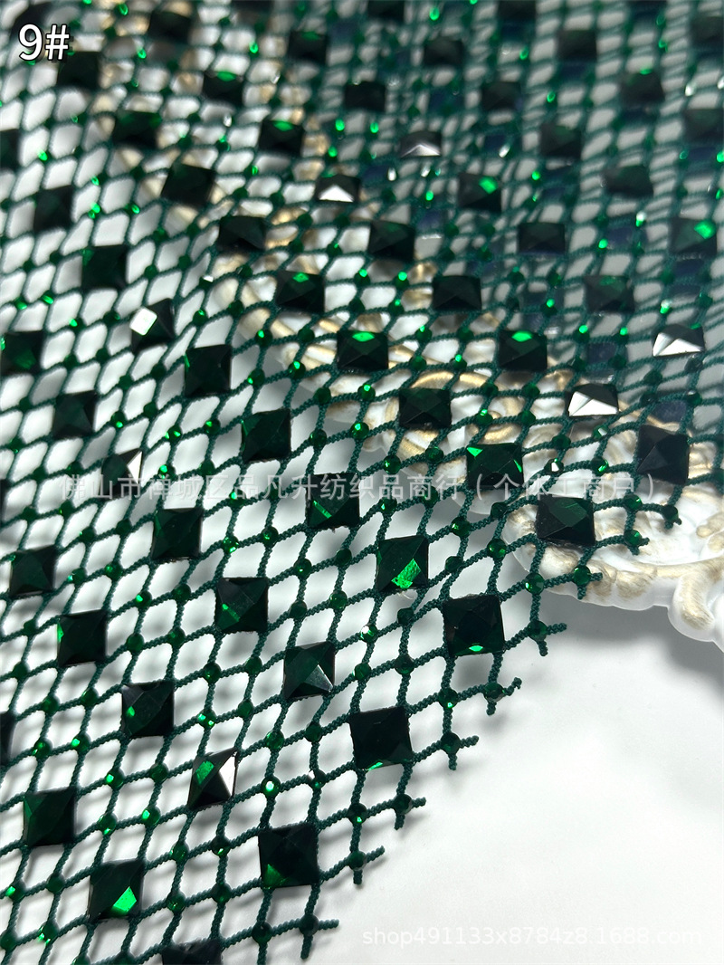 Fábrica de nuevo punto de Europa y Estados Unidos ropa de mujer transfronteriza celebridad vientos de moda chaqueta de diamante trenco conjunto de tela