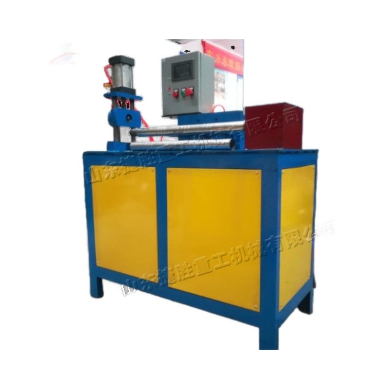 Máquina automática de relieve de tubería de metal circular neumática máquina de torsión de tubería de acero inoxidable tubería de bambú knurling máquina