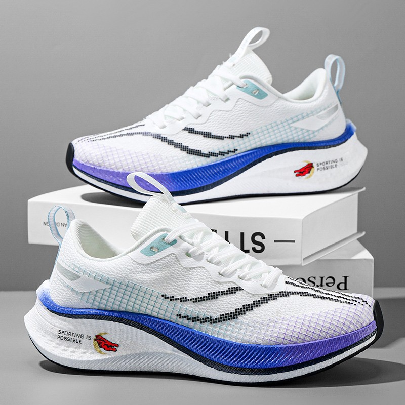 Red Rabbit 7pro zapatos deportivos Duan Duan2025 nuevos zapatos de 8 hombres primavera y otoño engrosados zapatos de carrera profesionales de amortiguación