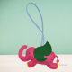 Dumbo pendant angel wings baby elephant bag pendant cute keychain leather pendant color contrast accessories wholesale