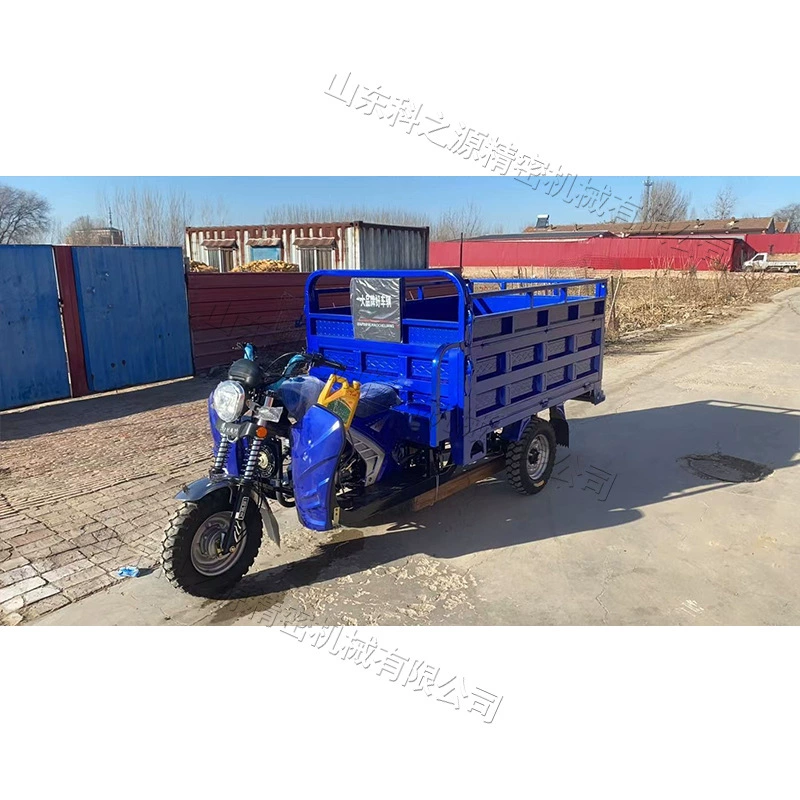 Бензиновый трехколесный самосвал, сельскохозяйственная грузовая техника с водяным охлаждением, низкоскоростной самосвал для строительных площадок