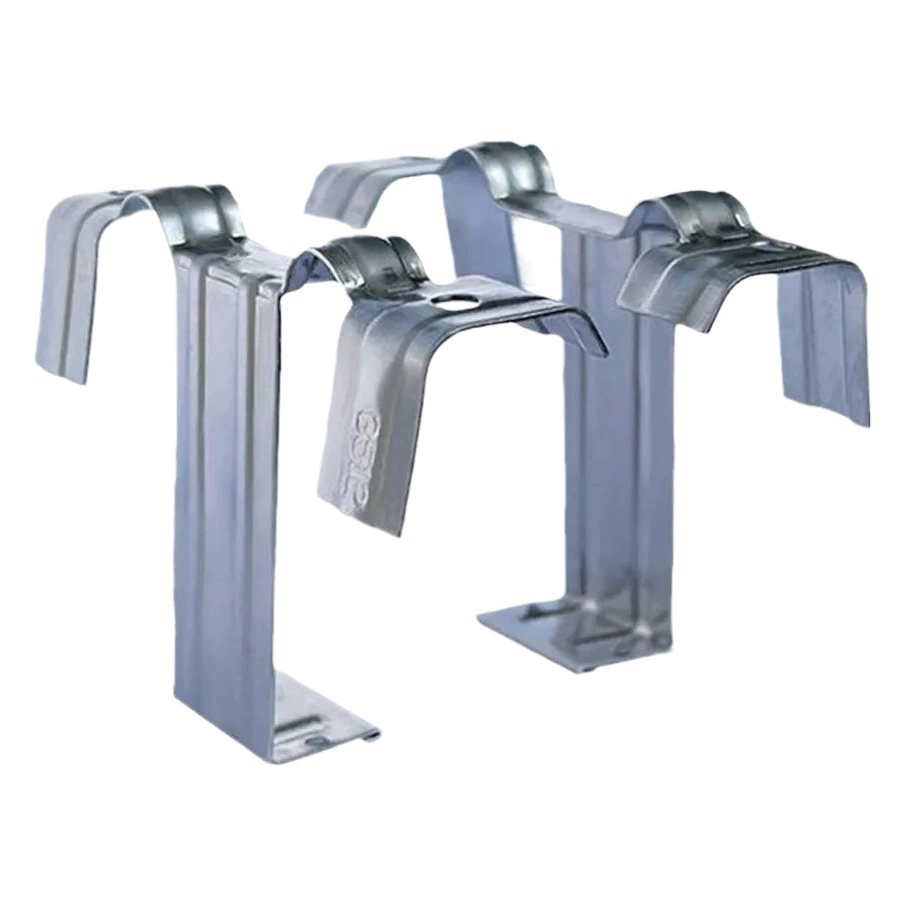 Фотогальваническая панель Водяной направляющий зажим 304 нержавеющая сталь Солнечная сборка дефлектор водная направляющая зажим для слива грязи фотоэлектрический направляющий зажим для грязи