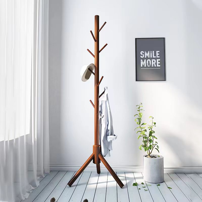 Habitación sala de estar simple percha percha de piso de hayale percha de ropa triángulo de disco percha de ropa para el hogar no ocupa espacio