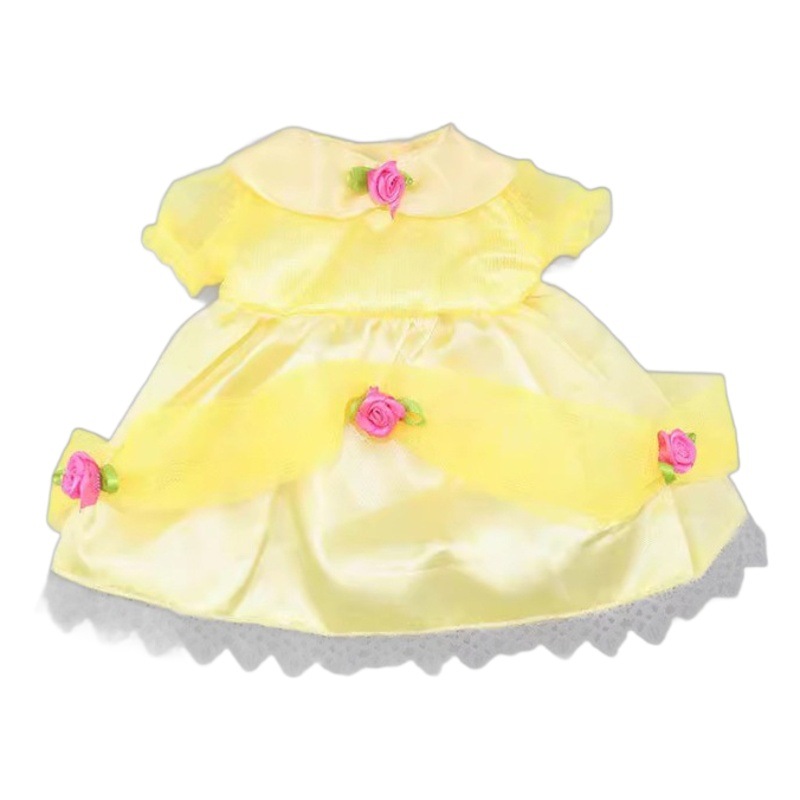 Milu muñeca poco Merlot princesa vestido Belle vestido de la princesa accesorios de la muñeca chica jugar casa juguete fábrica lote