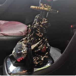 JDM Japanese-style car gear shift cover, manual transmission gear shift cover, popular cross-border product, car interior decoration, national trend