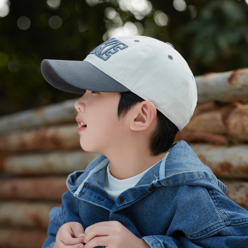 Kids Casual Sun Hat UPF 50+ Children's Summer Thin Breathable Mesh Baseball Cap, Unisex Baby Korean Style Letter Sun Protection Cap_voghion.com