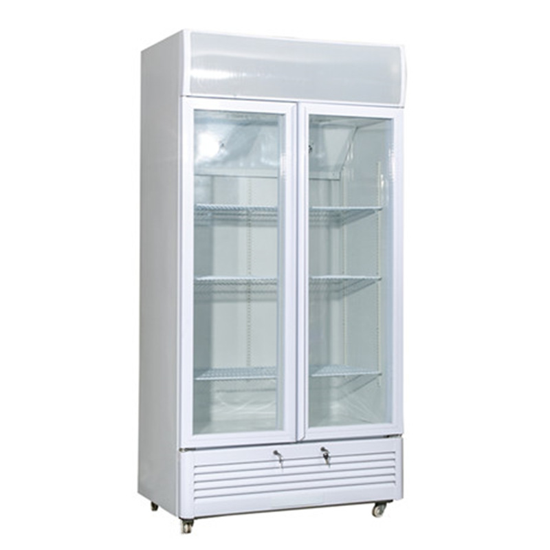 Pejer SC105L de una sola Puerta de bebidas Vitrina refrigerada Puerta de vidrio transparente refrigerador de alimentos cocidos con cerradura gabinete de muestra