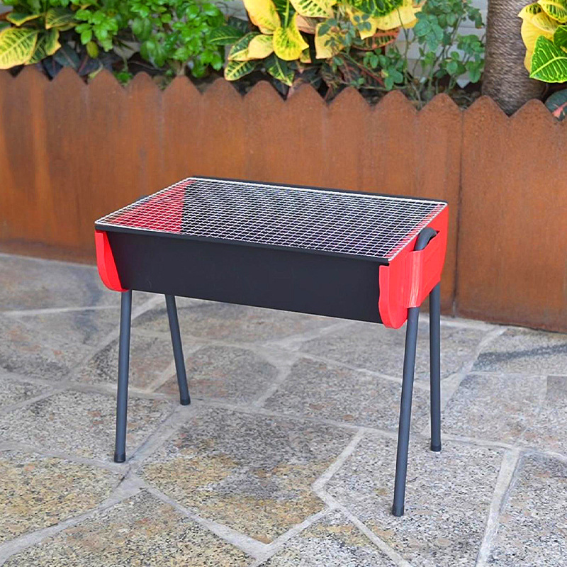 Inventario libre de instalación parrilla portátil doméstica parrilla al aire libre parrilla plegable parrilla sin humo horno de parrilla parrilla