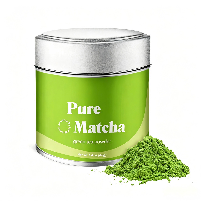 Pure Matcha Green Tea Powder Cross-Border Matcha Pure Matcha Green Tea Powder O Custom Em Matcha Powder