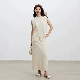 女式针织衫;毛衣;时尚休闲套装