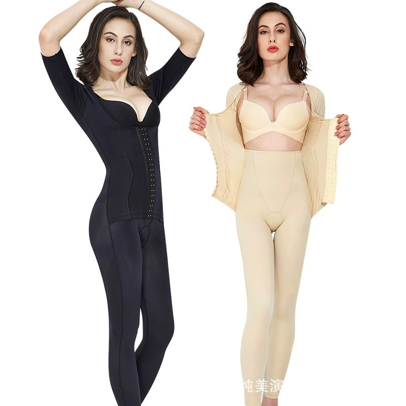 long-sleeve, shapewear, underwear for hips shape correction full-body, ultra thin waist belt