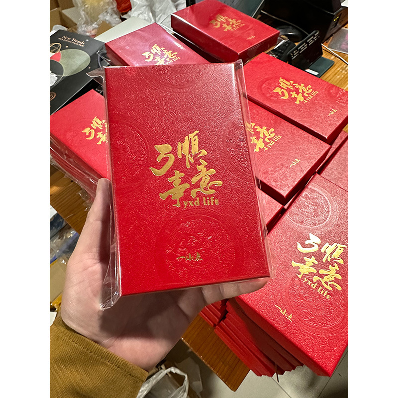 創意精美高檔生日送人輕奢風蝴蝶結橙色禮品盒禮品袋子懸浮盒包裝