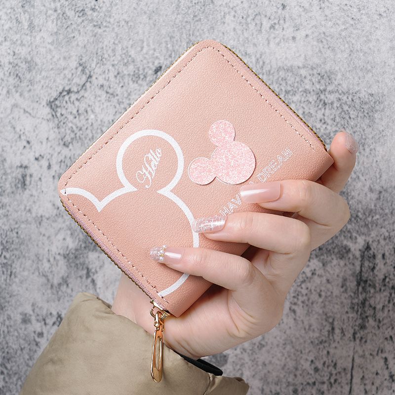 Factory New Japanese and Korean Style Cute Cartoon Short Wallet Women's Mini Large Capacity Portable Student Version Zipper Coin Purse Factory New Japanese and Korean Style Cute Cartoon Short Wallet Women's Mini Large Capacity Portable Student Version Zipper Coin Purse