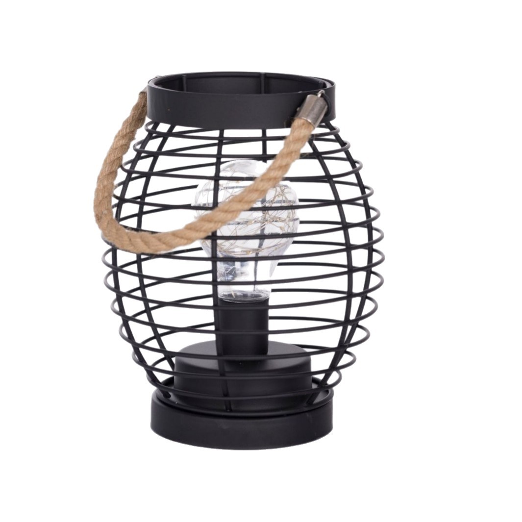 Explosión transfronteriza lámpara nórdica lámpara de decoración de hierro forjado decoración interior modelado copa de vino tinto lámpara de cobre lámpara de noche de Navidad image 6