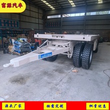 陕汽SX2190牵引全挂车 移动方舱运输拖挂车 集装箱方舱底盘拖车