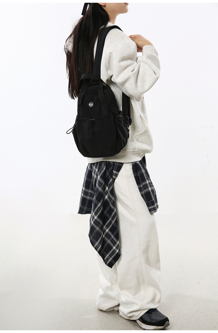 Backpack Men's And Women's 2025 Multifunctional Breast Bag Lightweight Nylon Cloth Bag Single Shoulder High Value Work Commuter Messenger Bag_voghion.com