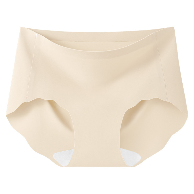 Ropa interior, seda de hielo para mujer, entrepierna larga antibacteriana, base líquida invisible, calzoncillos deportivos para mujer, ropa interior sin costuras, verano