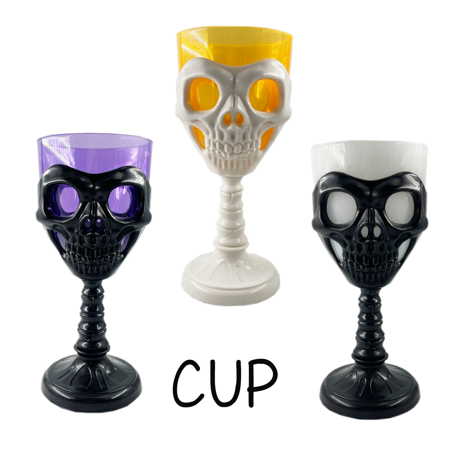 Creative wineglass, halloween