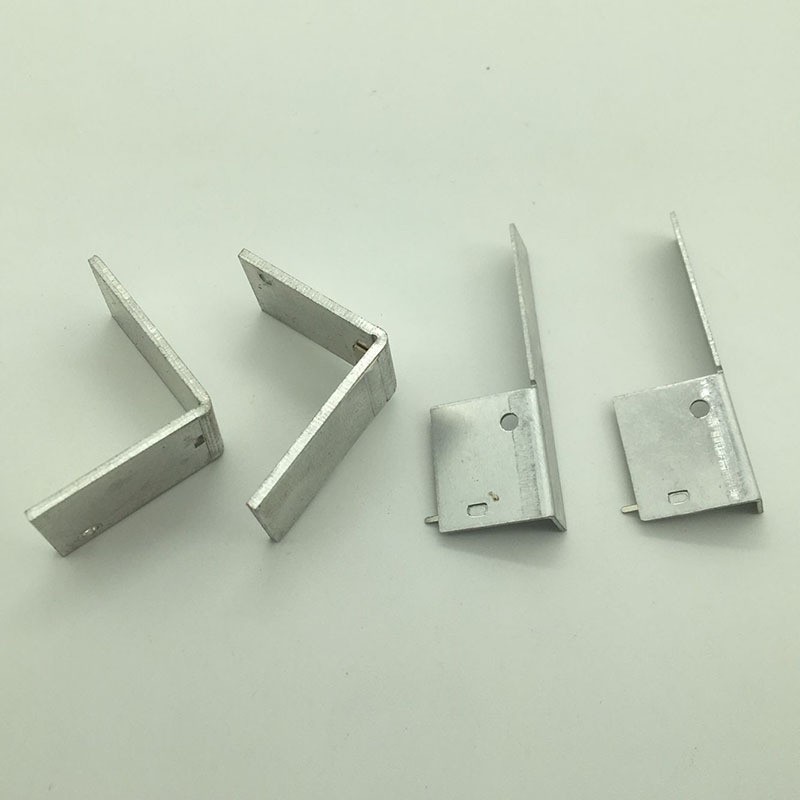 散热铝块，L型铝合金散热片电源散热冲压铝片