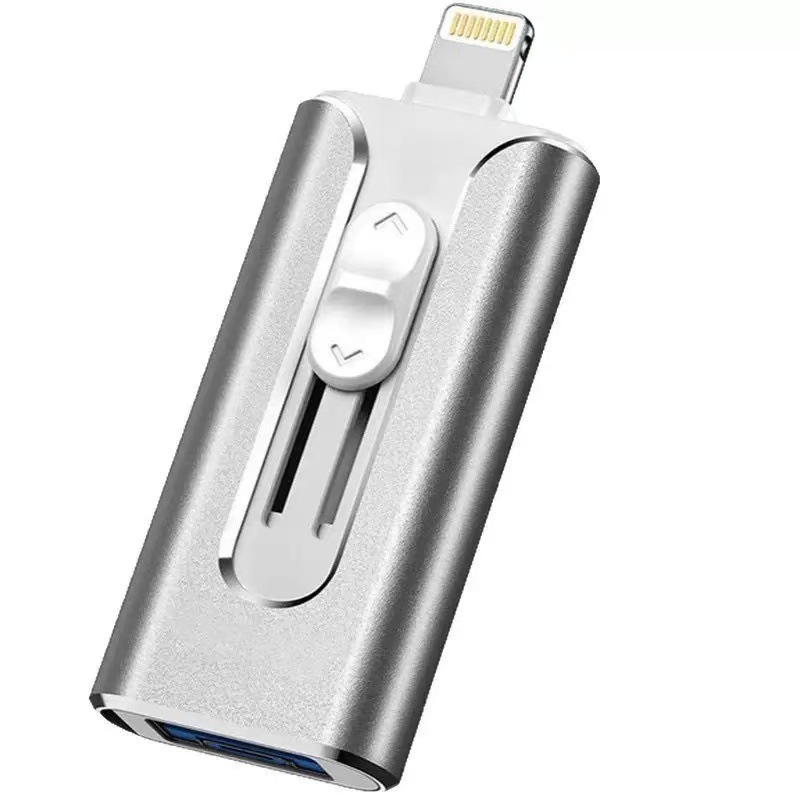 携帯電話 USB フラッシュドライブ 1TB ギフト タイプ C フォーインワン Apple iPhone Huawei Android に適した 4-in-1 USB フラッシュドライブ 64G|undefined