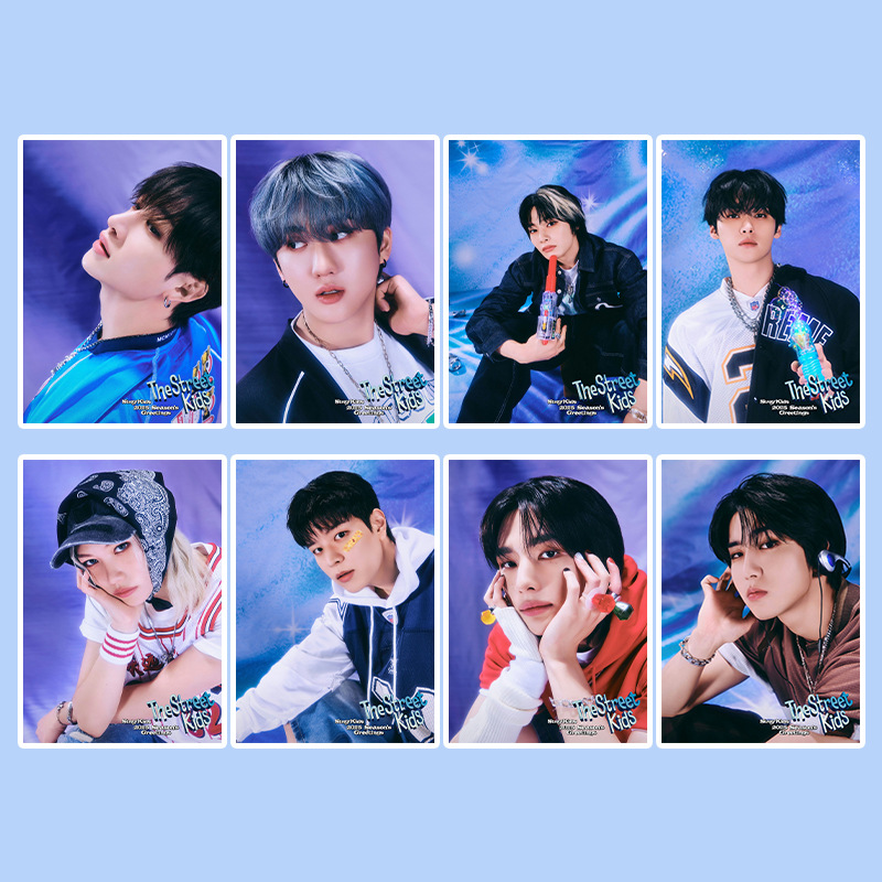 stray kids  2025台历  黄铉辰 韩知城不干胶海报 墙贴画 装饰画