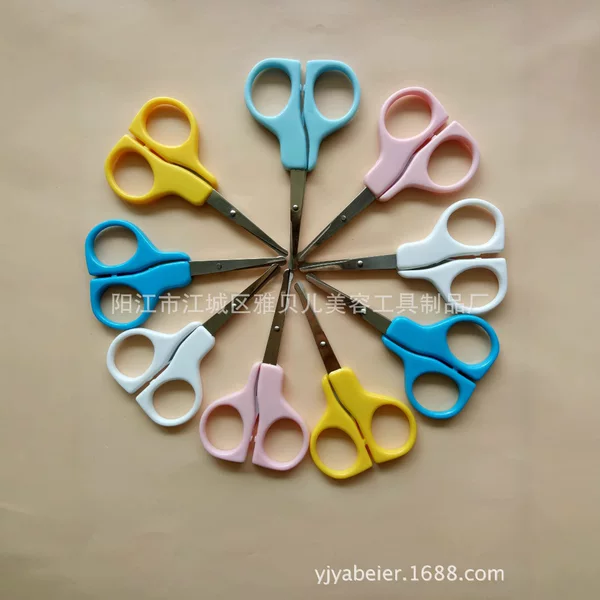 Manufacturer Supplies Round Head Baby Nail Clippers Stainless Steel Baby Nail Clippers Baby Nail Clippers Wholesale