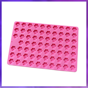 ⇘69 grid cat claw silicone mold chocolate dog biscuit ice grid jelly multifunctional DIY baking cake mold