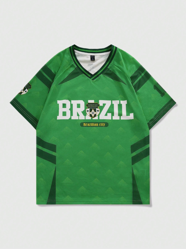 Fábrica directa de verano americano locomotora transfronteriza estilo de diseño de estilo hip hop personalidad camiseta de manga corta al por mayor