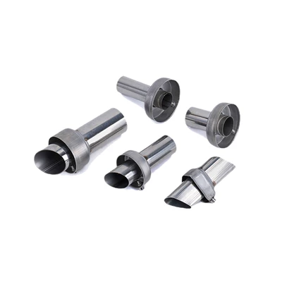 Noise Reduction Silencer Outlet: Motorcycle exhaust pipe