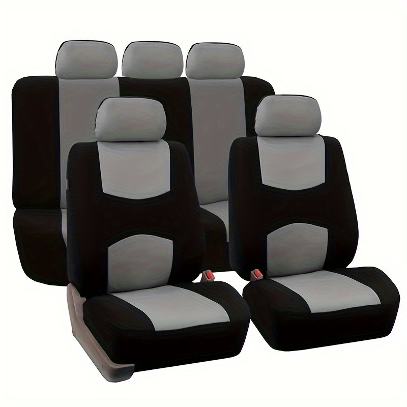 Cross-Border Temu Amazon Mexico Universal Five-Seater Car Seat Cover Flat Type Car Seat Cover 9-Piece Set