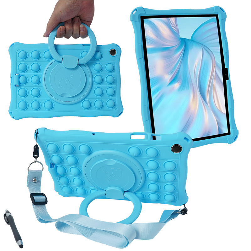 Funda Giratoria y Portátil para Tableta de Silicona para Samsung Galaxy Tab A9