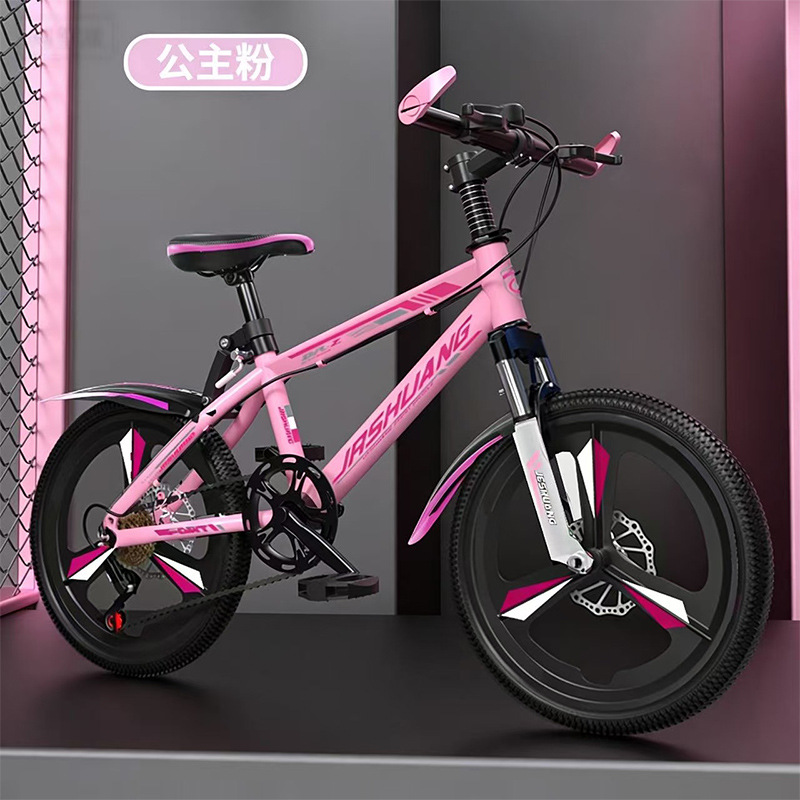 Bicicleta de montaña adolescente niño niña bicicleta amortiguador de freno de goma de cambio de velocidad ligera montar freno sensible image 40