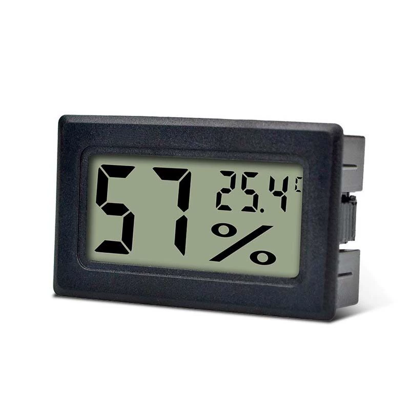 Крытый небольшой гигрометр электронный дисплей температуры прибор, установленный на транспортном средстве, Датчик качества воздуха, датчик температуры и влажности