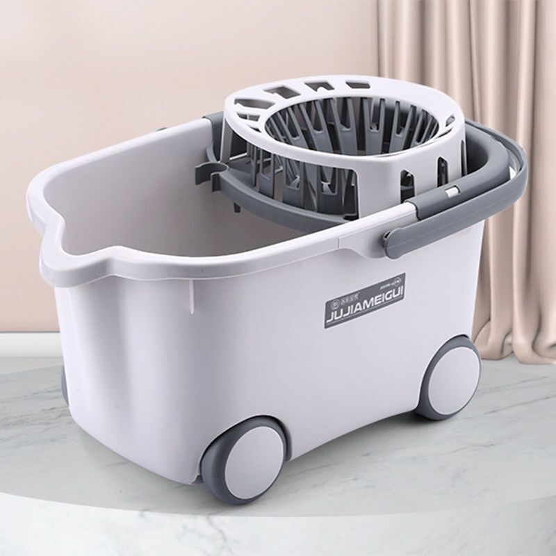 New Thickened Mop Bucket for Home Use, Lazy and Labor-Saving Mopping Tool, Rectangular Portable Plastic Squeeze Bucket