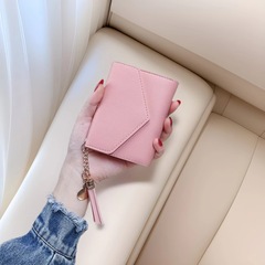 メーカー直販の新型女性財布女性流蘇ペンダントレイシ銭クリップカードバッグ小銭入れ現物卸売り