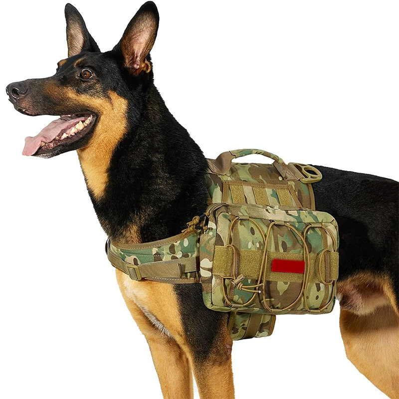 Большой собачий рюкзак для средних и больших собак рюкзак нагрудный ремень с собакой тактический рюкзак для домашних животных